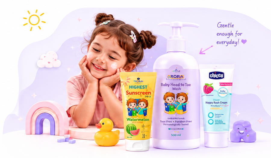 RORA Kids gentle care products