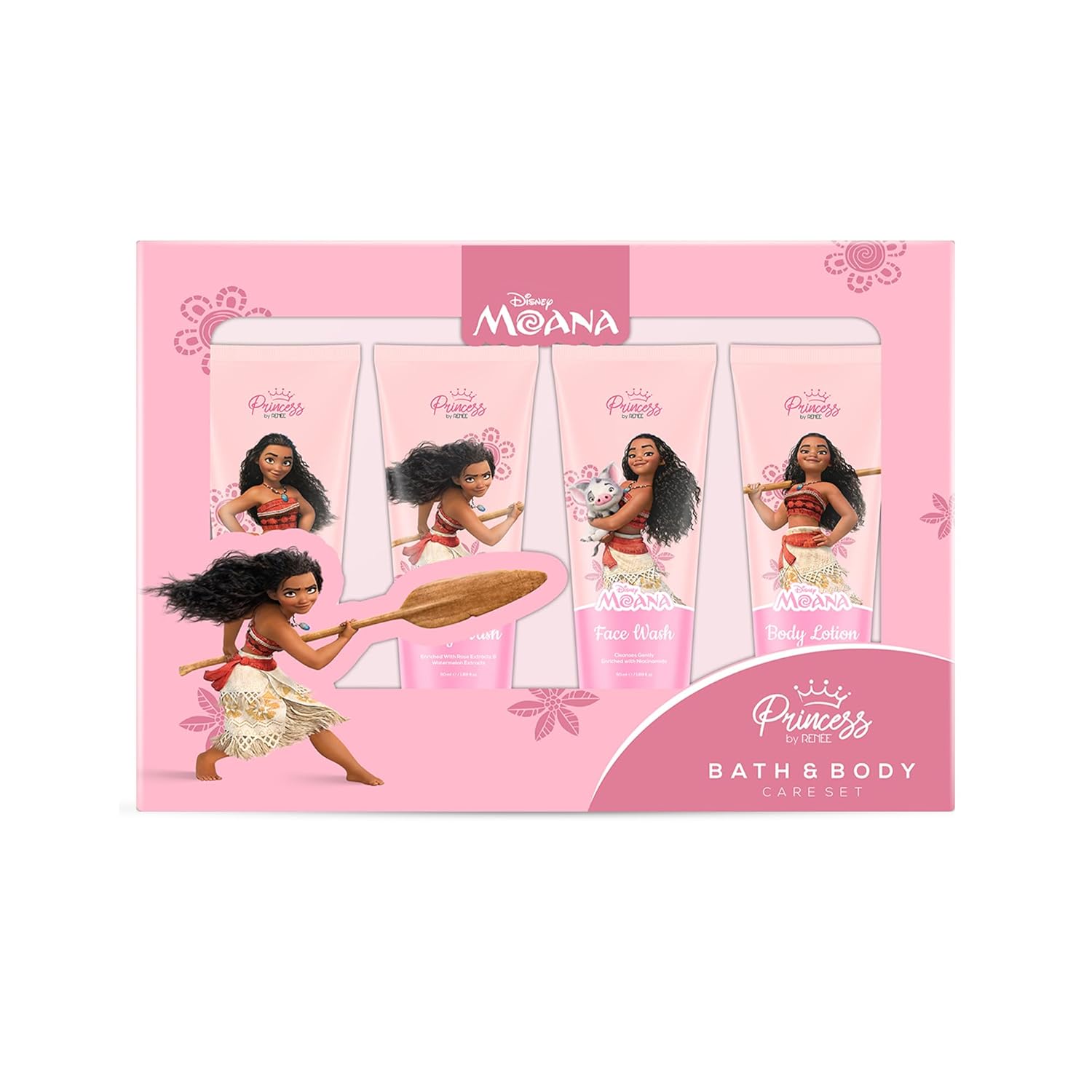 RENEE Disney Moana Bath & Body Combo Set of 4