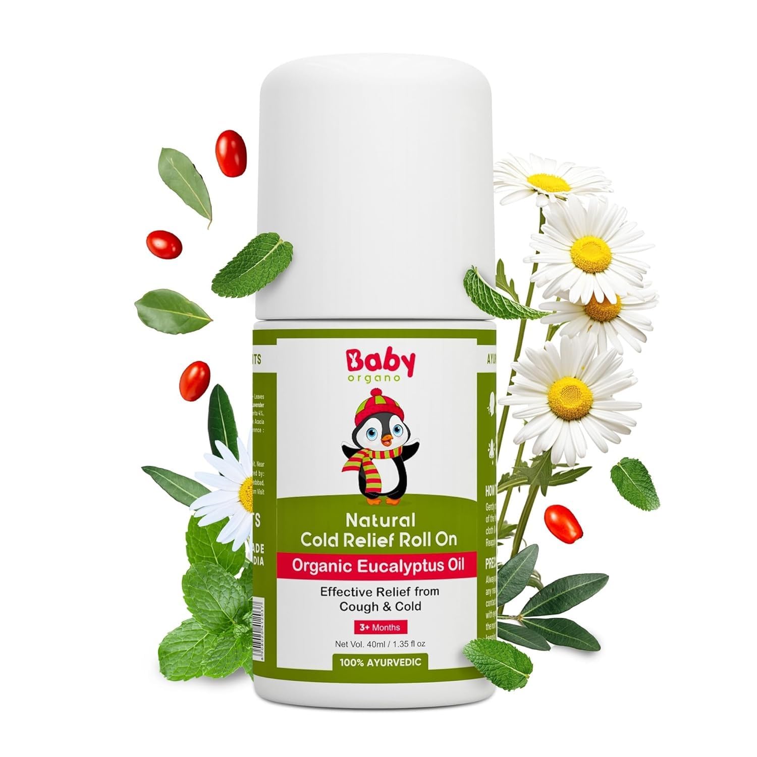 BabyOrgano Cold Relief Roll-On
