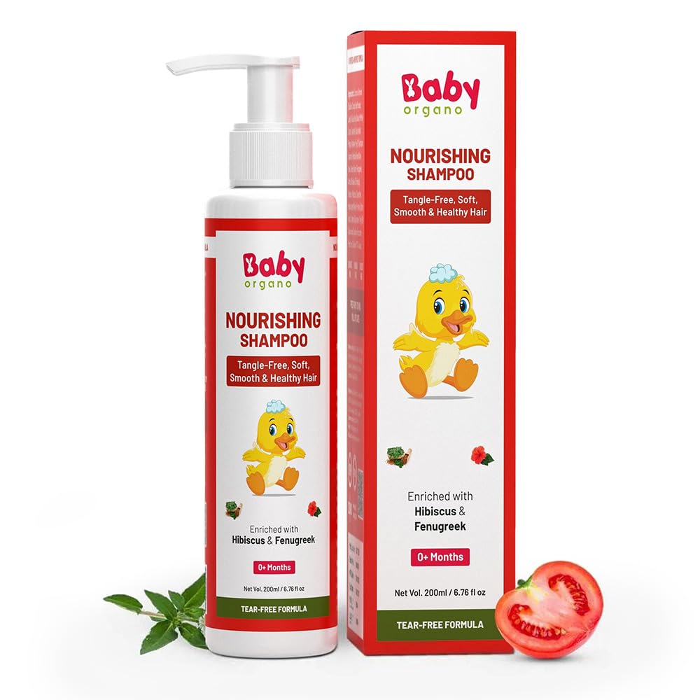 BabyOrgano Bhringraj Tomato Tear-Free Shampoo 200ml