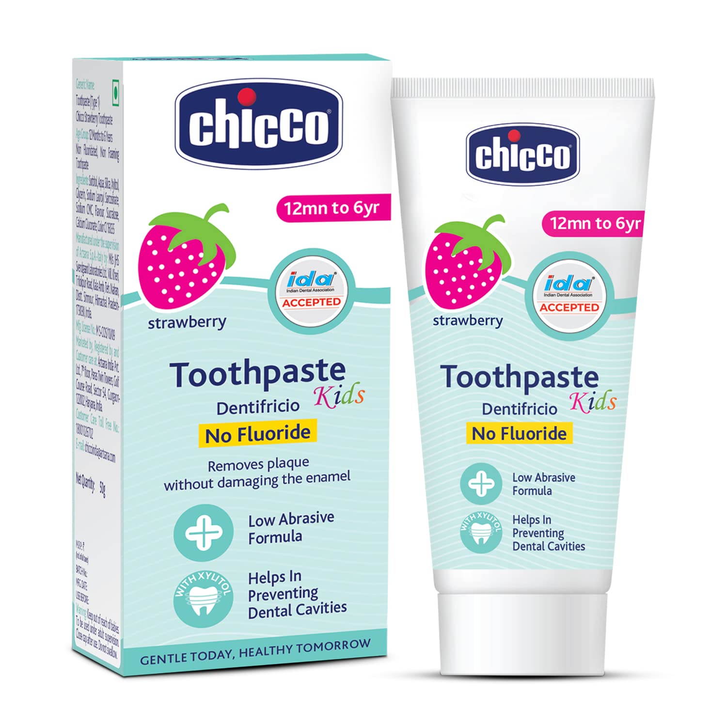 Chicco Kids Strawberry Toothpaste 50g
