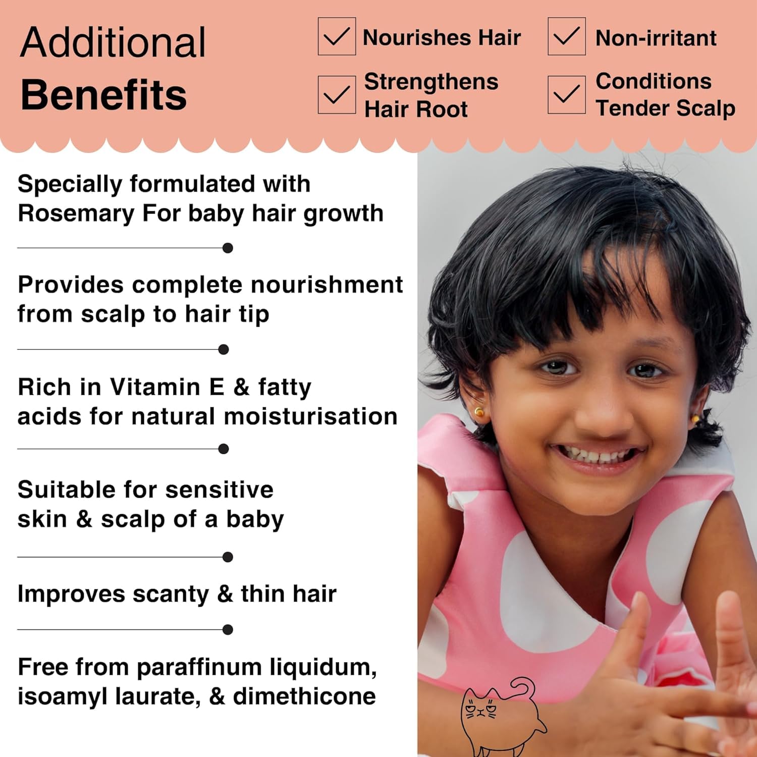 Soulflower Rosemary Baby Hair Oil - Image 2