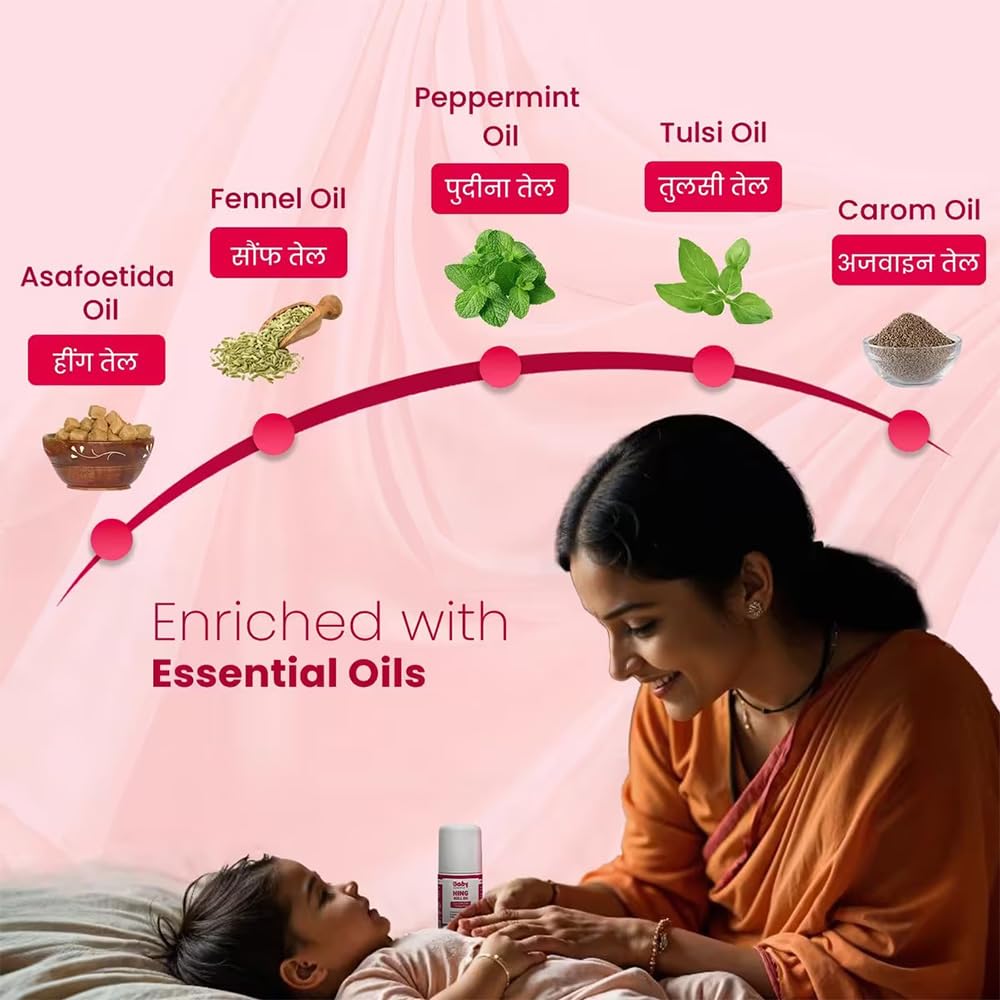 BabyOrgano Colic Relief Roll-On 40ml - Image 3