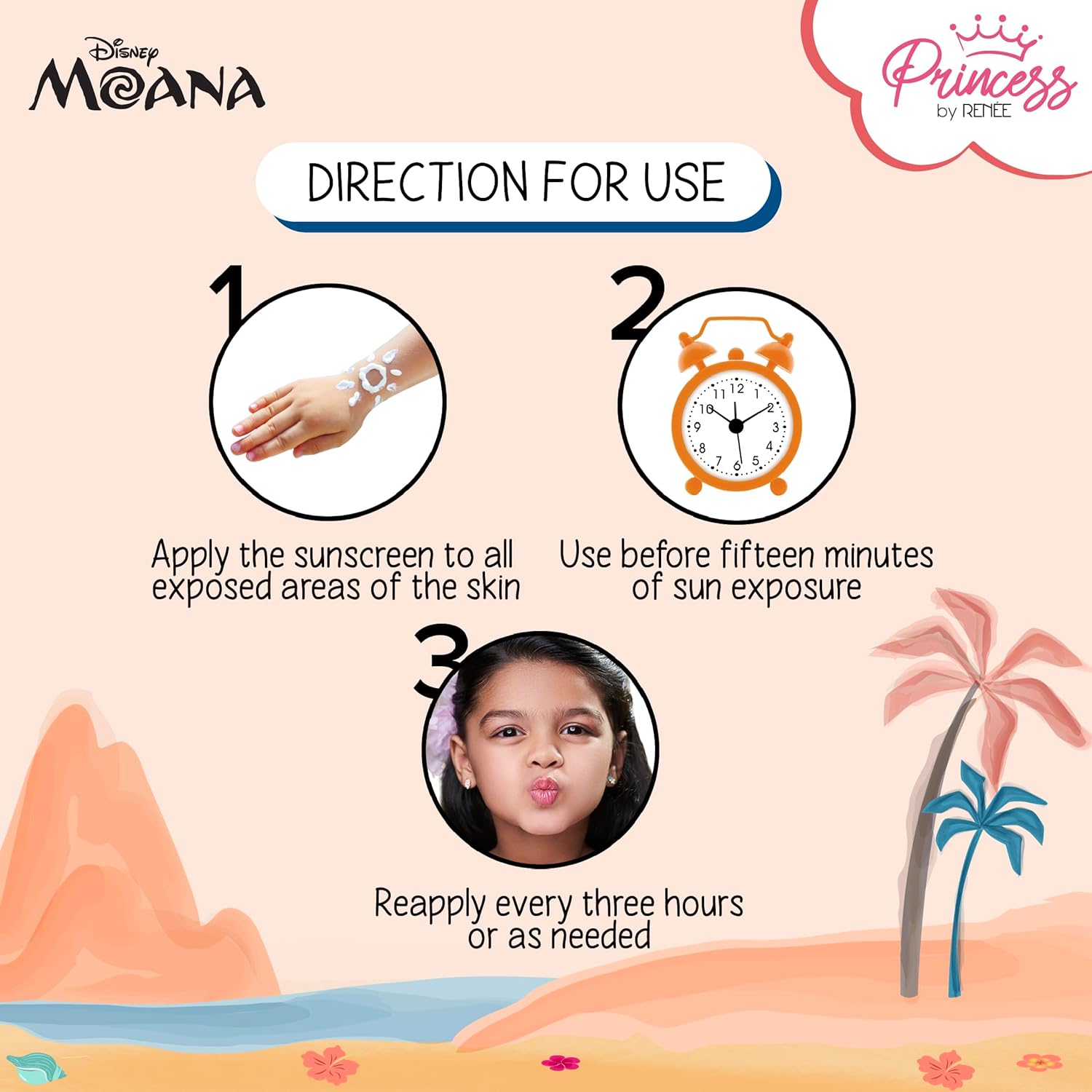 RENEE Disney Moana Sunscreen 50ml - Image 4
