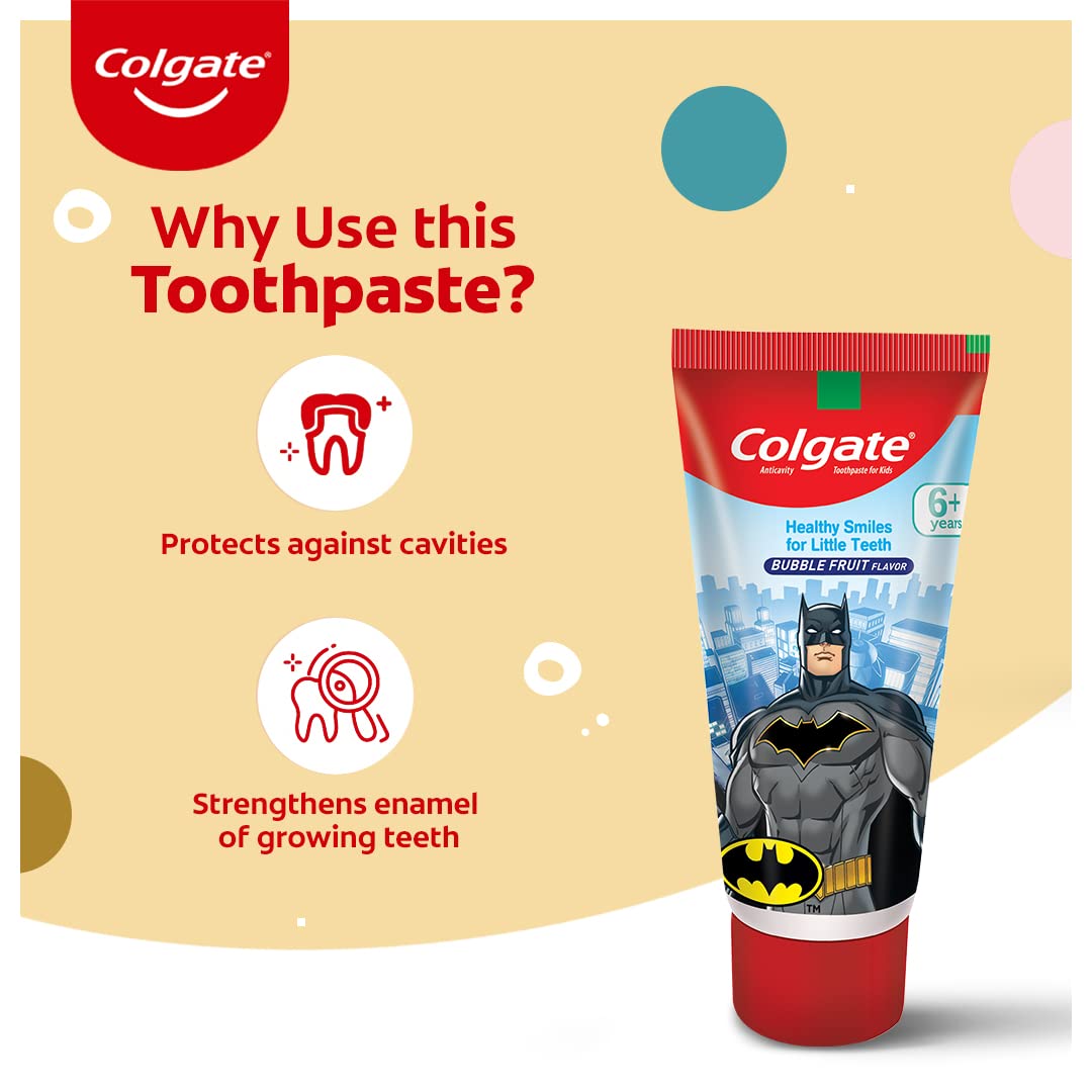 Colgate Kids Bubble Fruit Toothpaste 6+ - Image 4