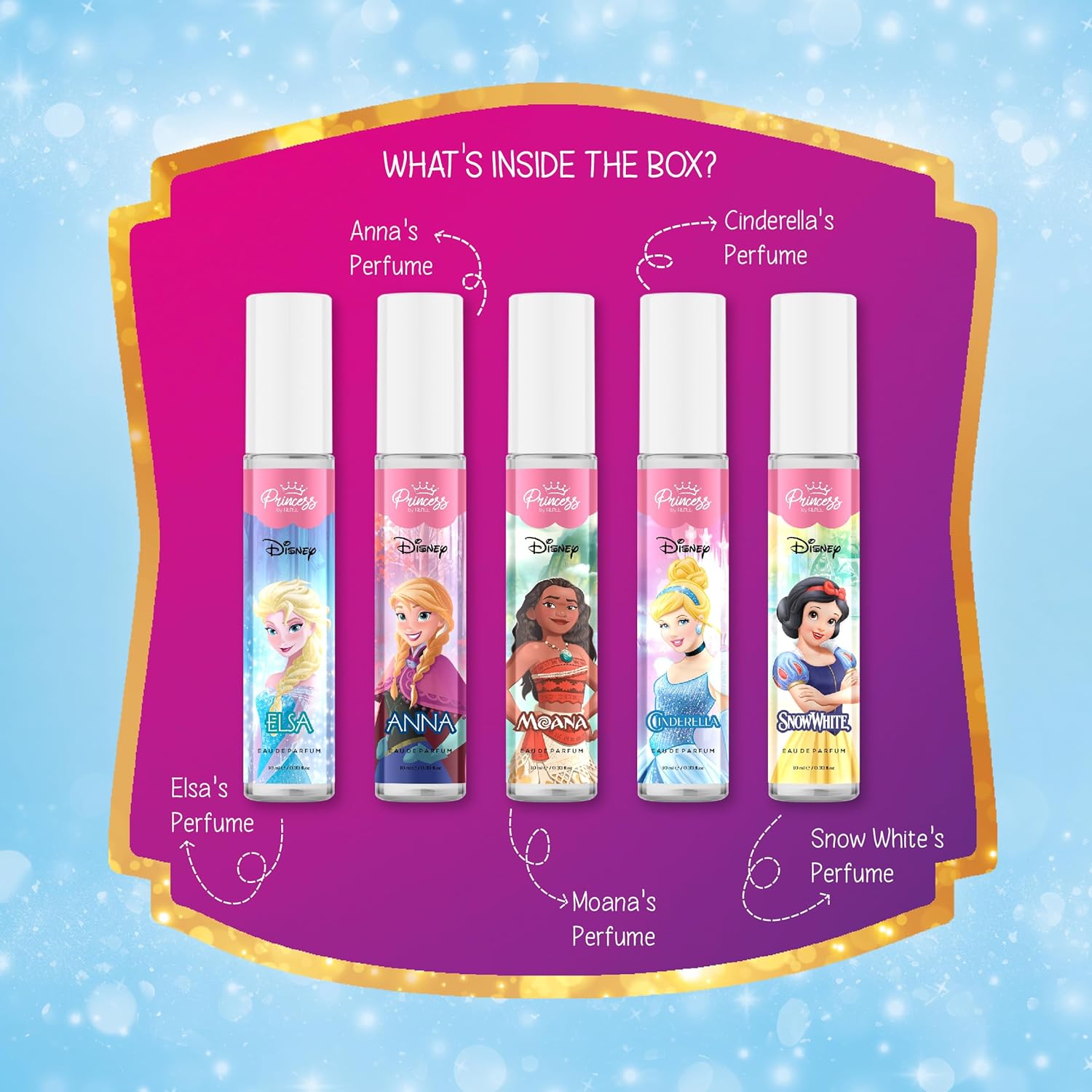 RENEE Disney Fairytale Perfume Combo Pack of 5 - Image 5