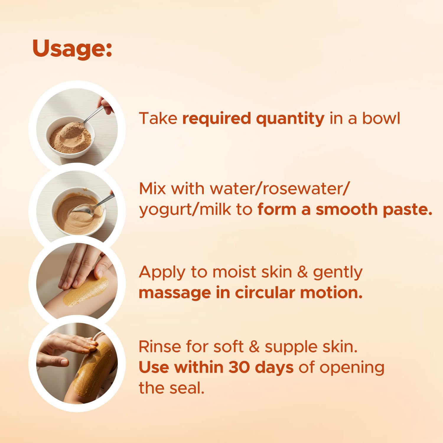 BabyOrgano Natural Ubtan Skin Care Powder - Image 5