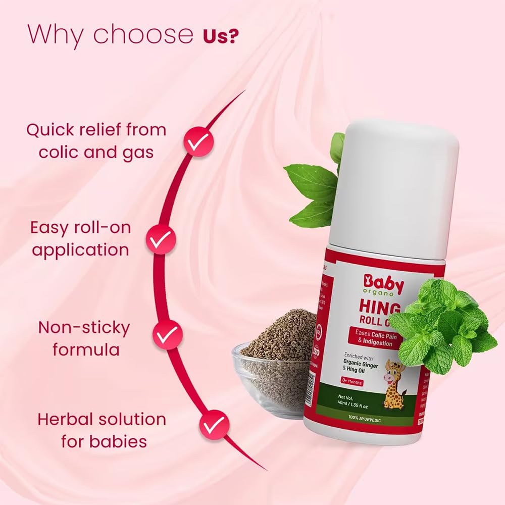 BabyOrgano Colic Relief Roll-On 40ml - Image 5