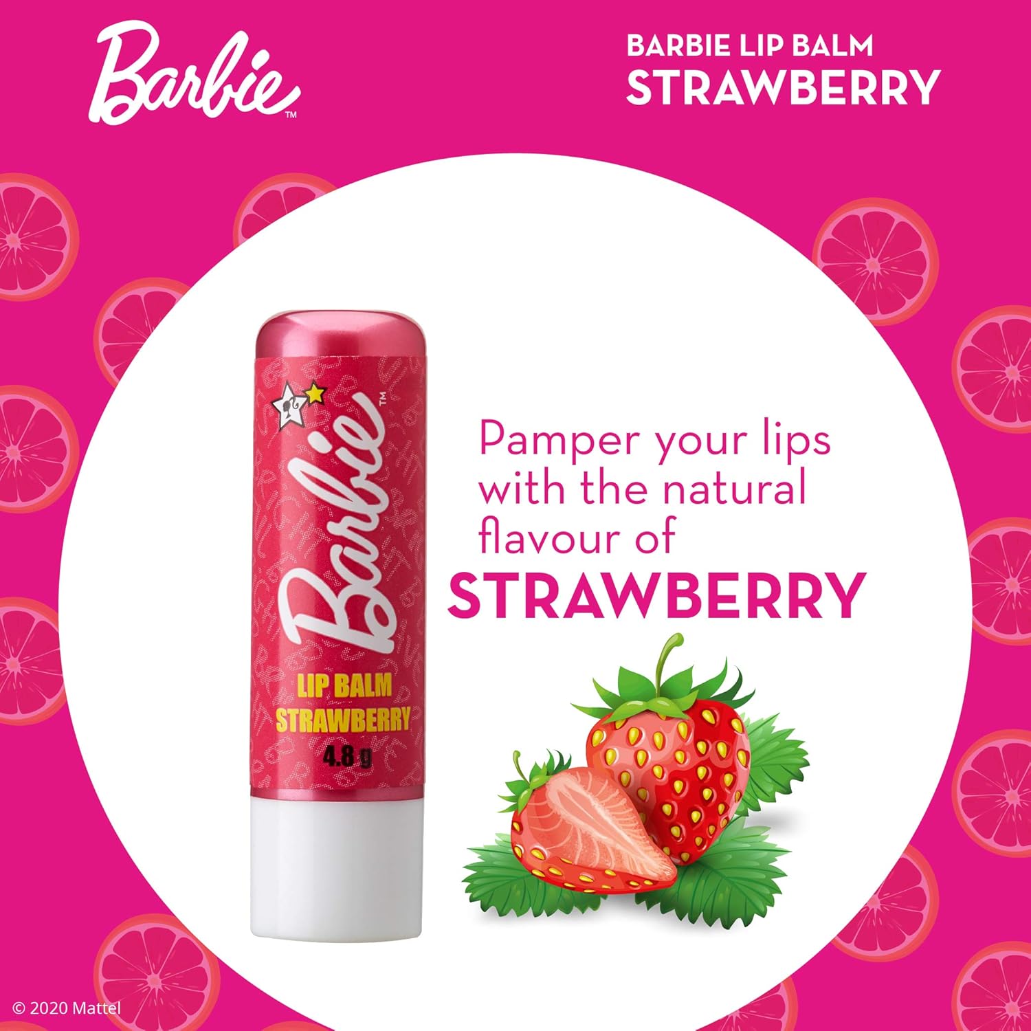 Barbie Strawberry Lip Balm 4.8g - Image 5