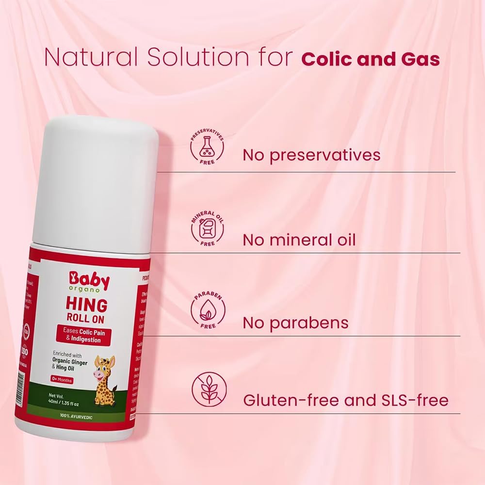 BabyOrgano Colic Relief Roll-On 40ml - Image 6