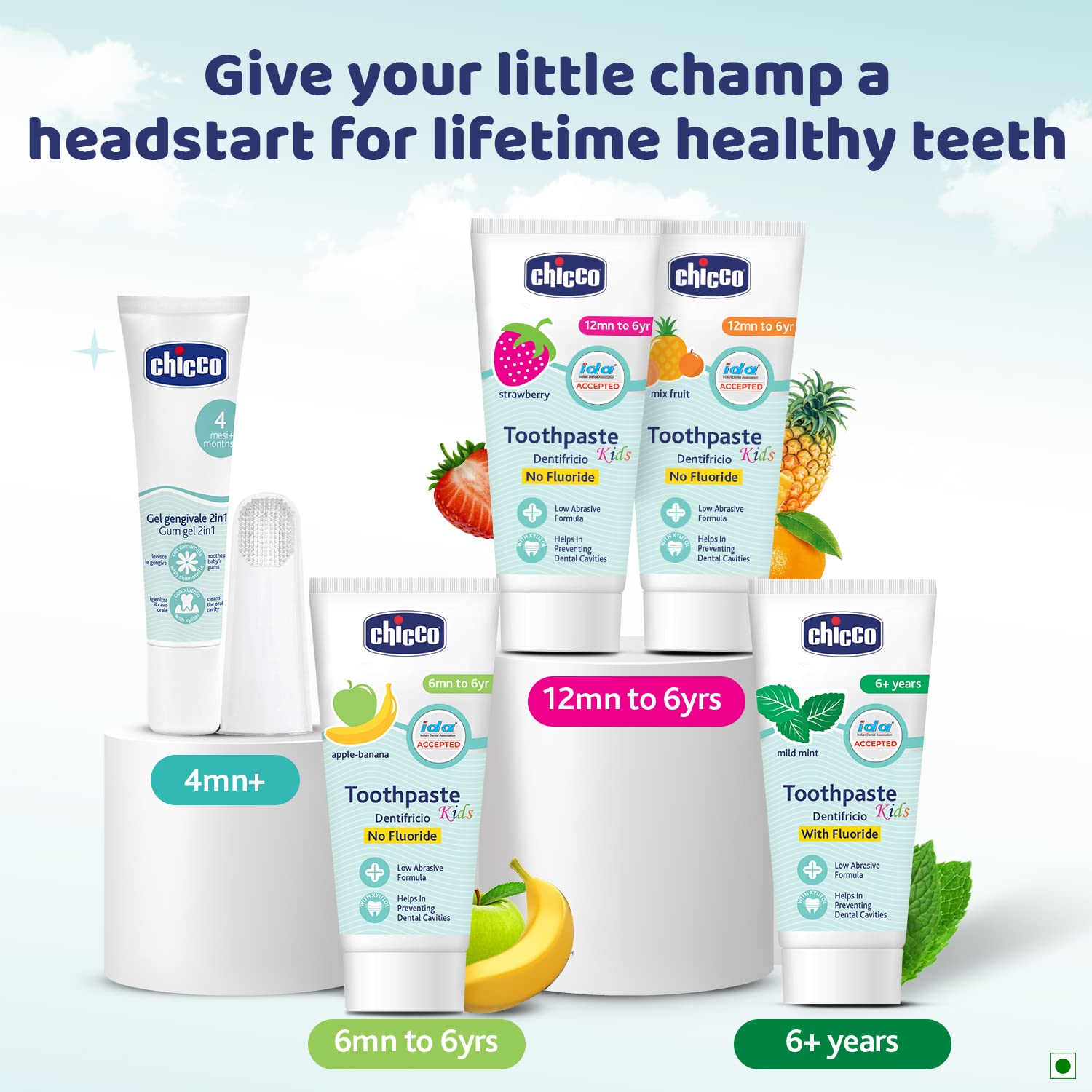 Chicco Kids Strawberry Toothpaste 50g - Image 6