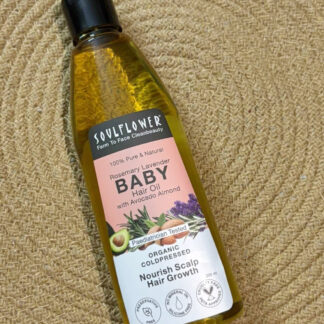 Soulflower Rosemary Baby Hair Oil
