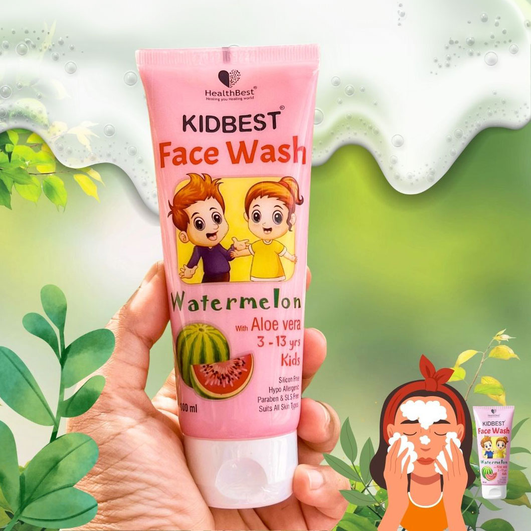 HealthBest Kids Multivitamin Face Wash 100ml